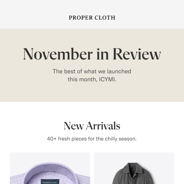 November in Review: New, Best-Selling, and Must-See Launches