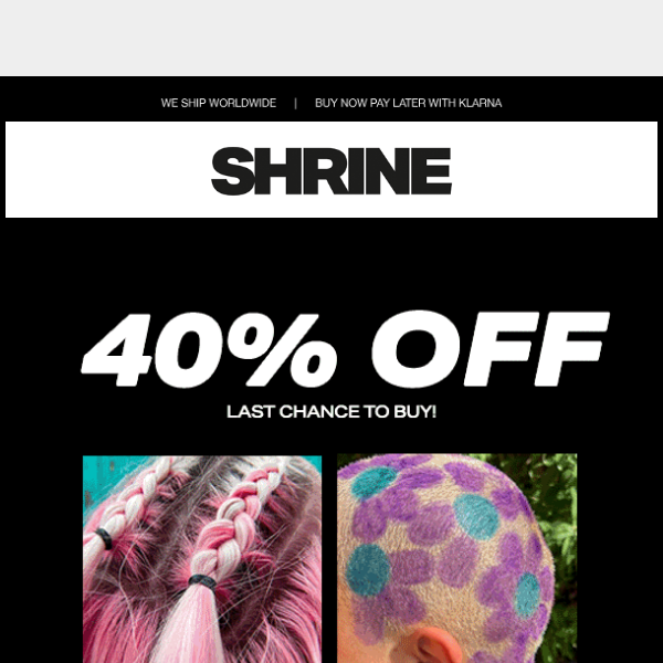 Last Chance: Up To 40% Off!