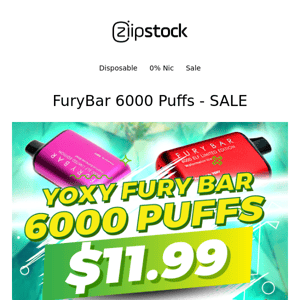 Elf Bar - 6000 Puffs for $11.99
