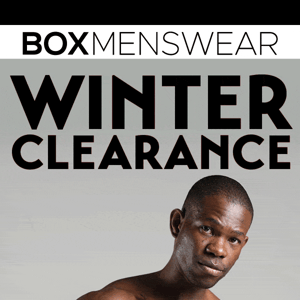 60% OFF? Winter Clearance is here!❄️