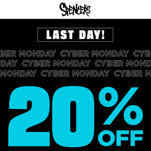 🚨 FINAL HOURS: 20% off everything 🚨