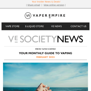 Hottest Trend: Disposable Vapes, The Real Reason People Vape + More