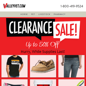 Superb CLEARANCE Offers