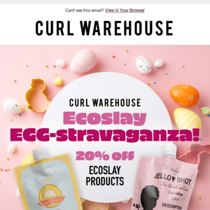 SNEAK PEEK: Our Ecoslay Egg-Stravaganza Sale!