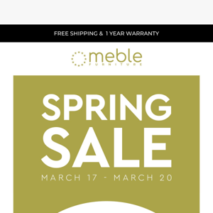 Spring Sale: Enjoy 10% Off Sitewide