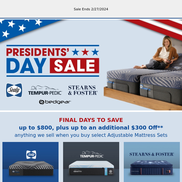 ⌛ Time is running out. Get these Mattress deals now!