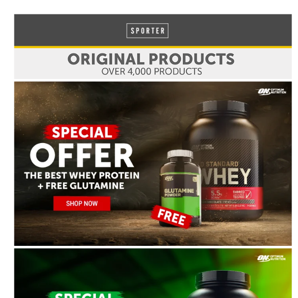 Crazy Offers Today 😎 FREE Gifts on world's best supplements & more