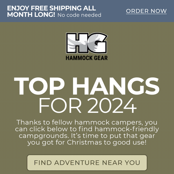 Looking for Hammock-Friendly Spots?