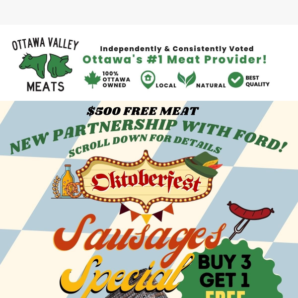 Free Sausage! Oktoberfest Is Here!🇩🇪🥨🍻