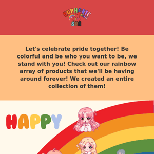 CELEBRATE PRIDE WITH US 🌈