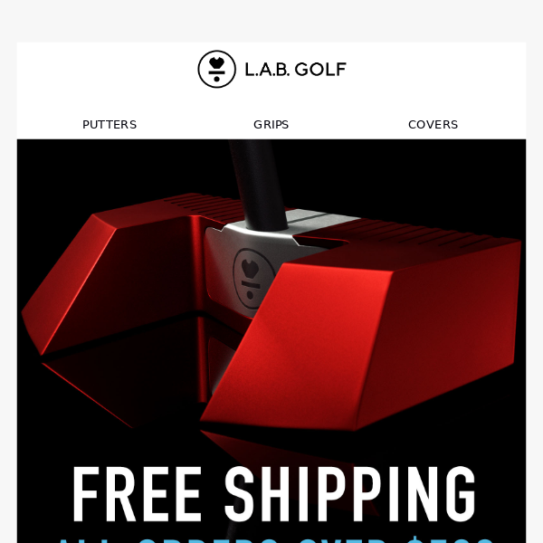 📦 Free Shipping On L.A.B. GOLF Orders Over $500