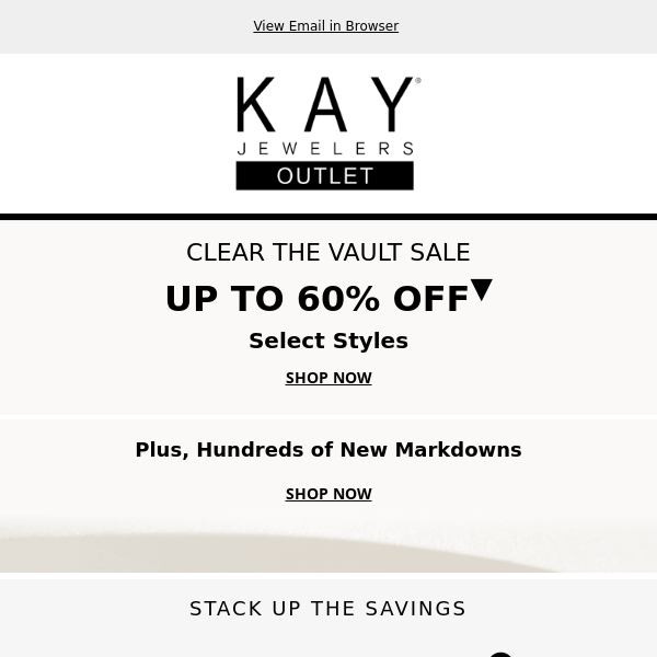 Up to 60% OFF Select Styles + New Markdowns 💸