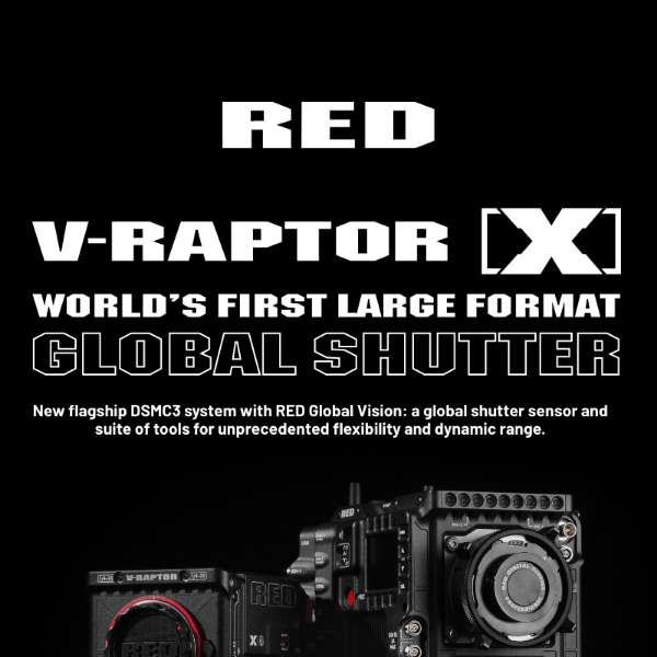 Introducing RED V-RAPTOR [X] and RED Compact EVF