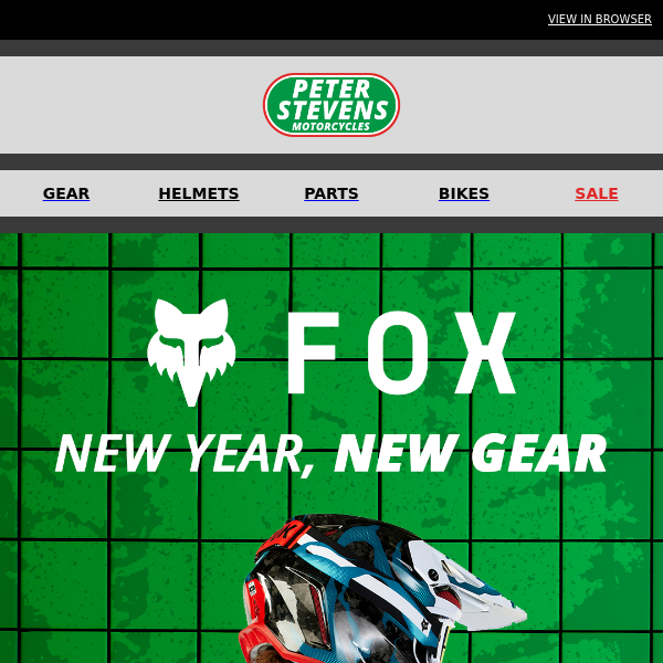 FOX RACING - NEW YEAR, NEW GEAR + FREE JERSEY PRINT WITH EVERY JERSEY & PANT COMBO- SHOP NOW