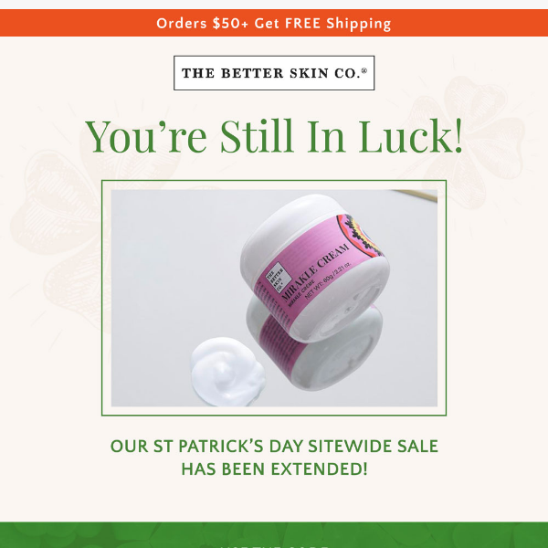 Sitewide Sale EXTENDED ☘️✨