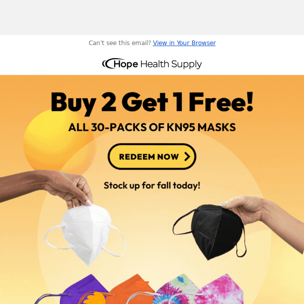 🌟 Hope Health Supply: Buy 2 Get 1 FREE! 🌟