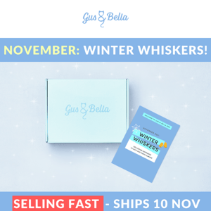 Waiting ⏰ Your WINTER WHISKERS box