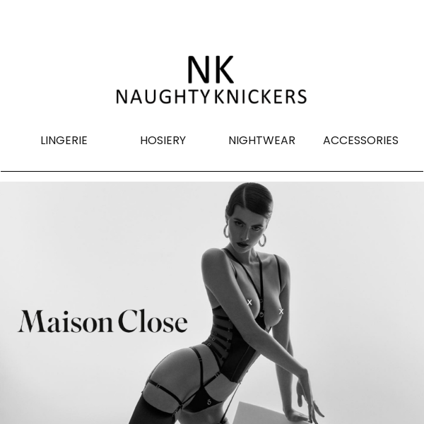 New In Today from Maison Close