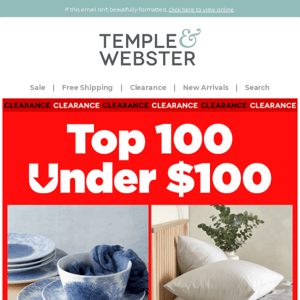 🏆 Top 100 under $100