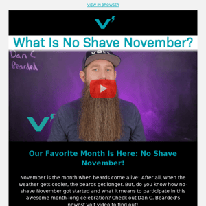 What Is No-Shave November?