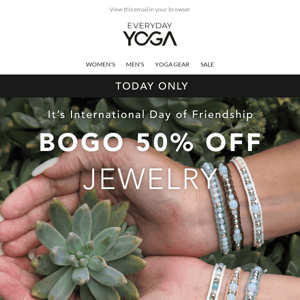 Today Only: BOGO 50% off Jewelry