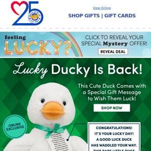 Feeling Lucky? 🍀 Reveal Your Mystery Deal!