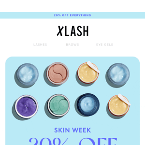 ✨☁️ SKIN WEEK - 20% OFF EVERYTHING ✨☁️