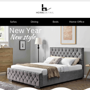 New year, new look - save 10% on furniture