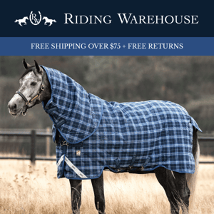 Discover 2023's Best Horse Blankets at Riding Warehouse! 🐴❄️