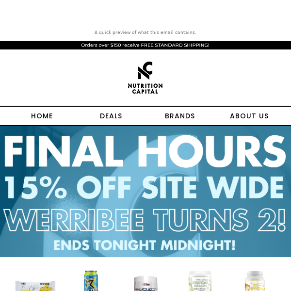 Werribee's 2nd birthday sale is almost over!