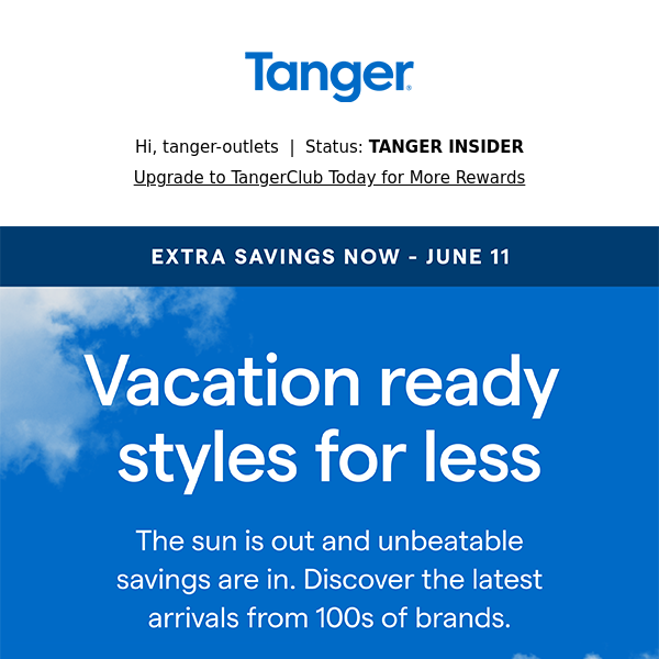 Get Vacation Ready: Unbeatable Savings!