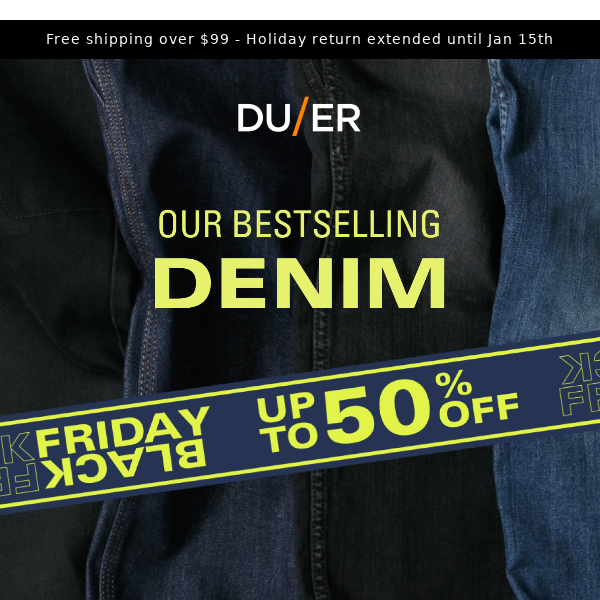 Unbeatable prices on must-have denim!