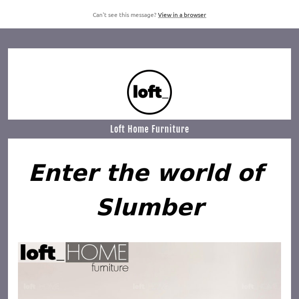 Enter the world of Slumber