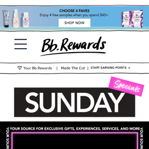 Get 15% off with  Bb.Rewards.