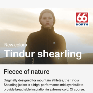 New colors | Tindur Shearling