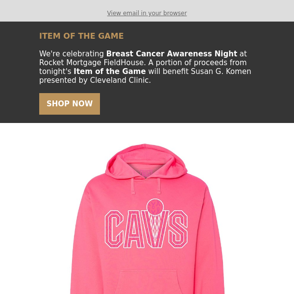 $45 Breast Cancer Awareness Night Hoodie