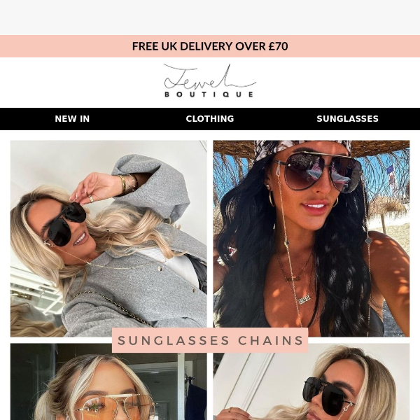 Sunglasses Chains Restocked☀️