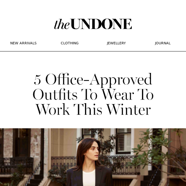 5 Office Approved Outfits to Wear in Winter