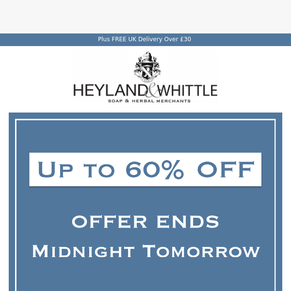 Up to 60% OFF - You Still Have Time