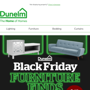 Furniture finds for Black Friday