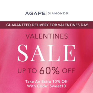 Valetines Sale Save Now Up 60% Off 💍