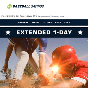 Extended 1-Day! Huge Savings Back For Another 24 Hours