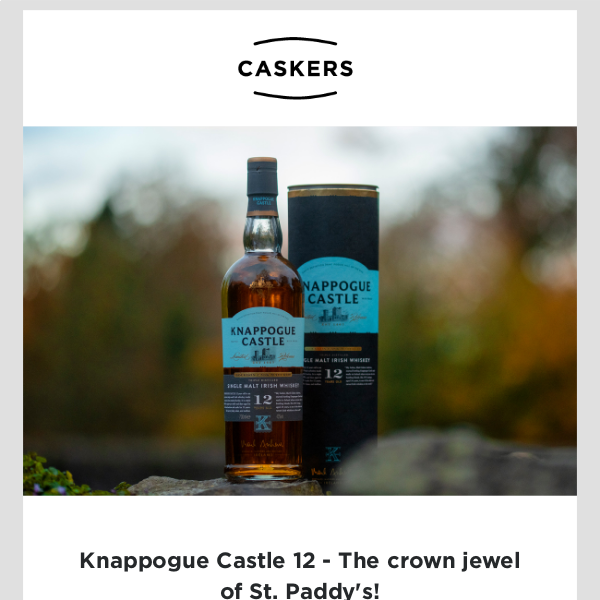 🍀 Celebrate St. Paddy's with Knappogue Castle 12! 🥃