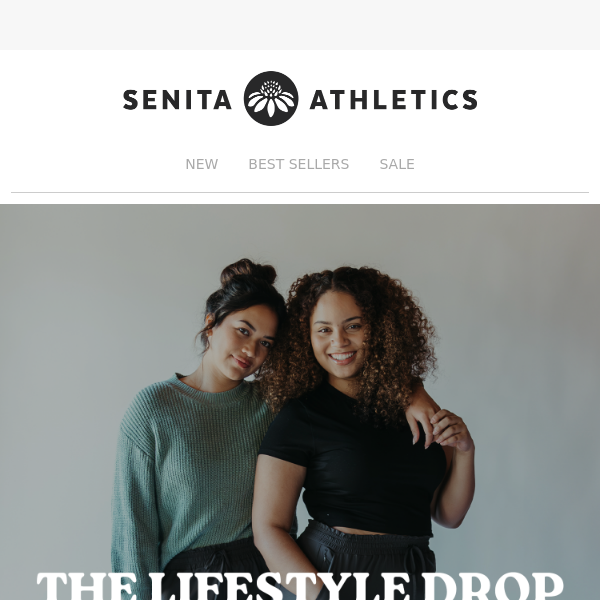 OPEN THIS! 👀 All the deets on our Lifestyle Drop is in 3 Days! - Senita  Athletics
