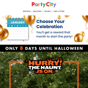 Come celebrate! No party is complete without the right decorations... Eat, drink, and be SCARY