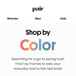 Shop by Color 🌈