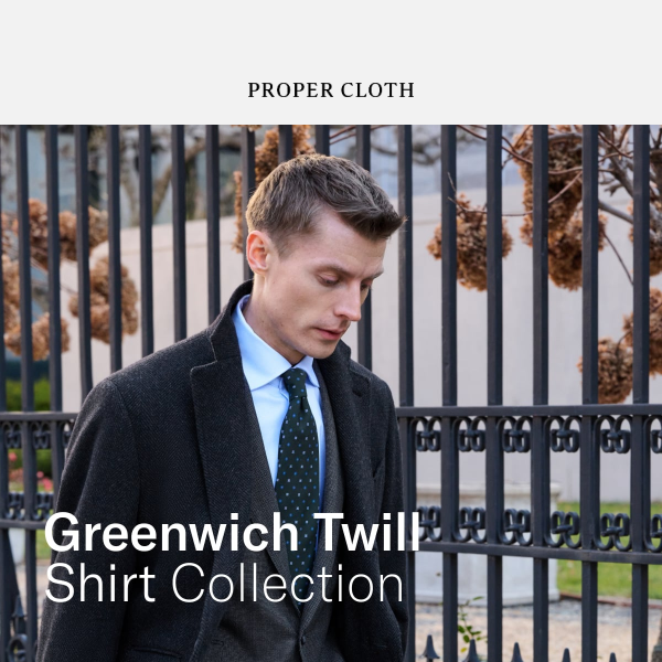 What’s New in the Greenwich Shirt Collection