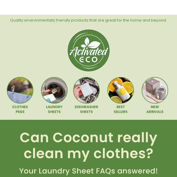 🥥🤔 Can Coconut really clean my clothes?