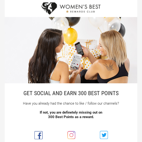 Get Social and Earn points 📲💰
