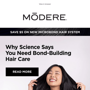 Why science says you need bond-building hair care